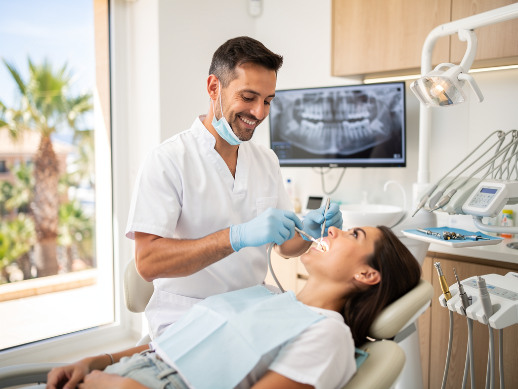 Fachrichtungsbild für Implantología, Ortodoncia, Odontología General, Estética dental, Prótesis dental, Odontopediatría, Endodoncia, Cirugía guiada