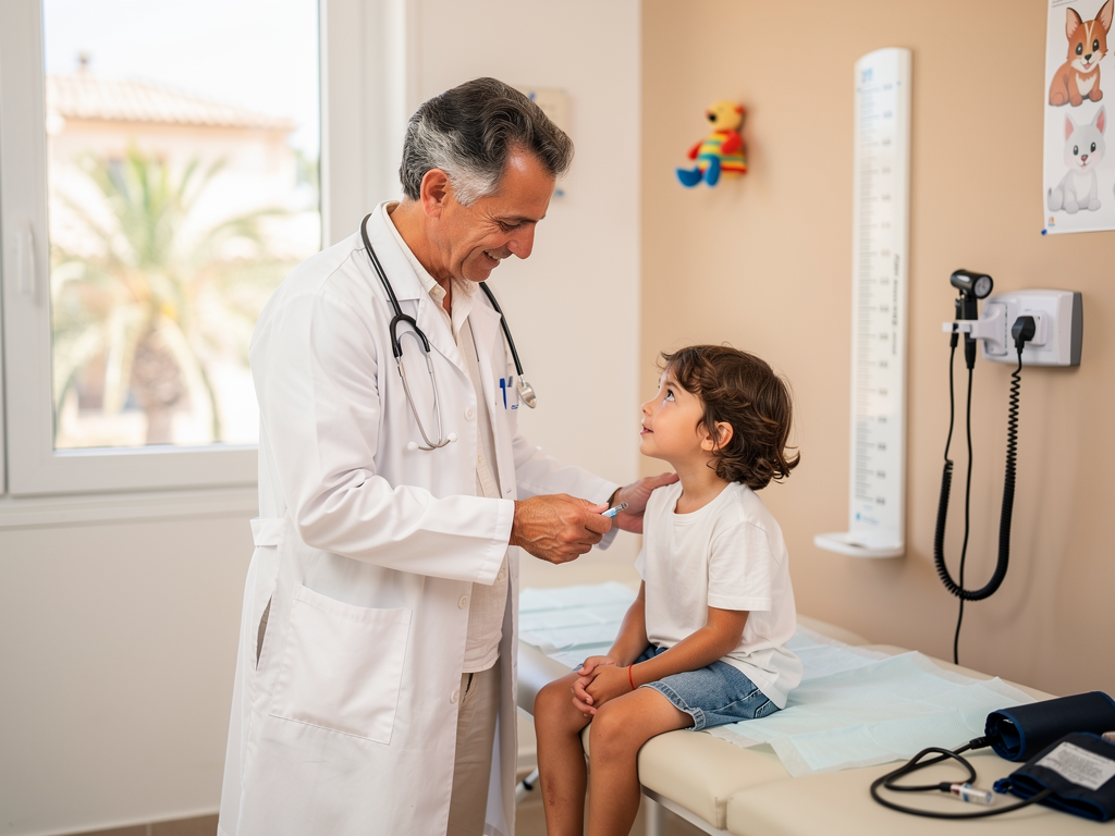 Fachrichtungsbild für Kinder- und Jugendmedizin, Pädiatrie, Allgemeinmedizin für Kinder