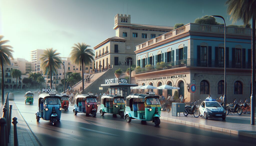 Illegale Tuk-Tuk-Touren in Palma de Mallorca trotz behördlichem Verbot weiterhin aktiv