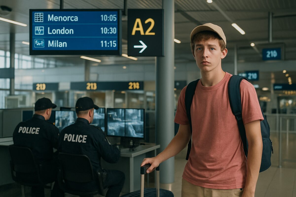 Versehentliche Flugreise eines britischen Teenagers von Menorca nach Mailand statt London: Ein Fall für die Nationalpolizei