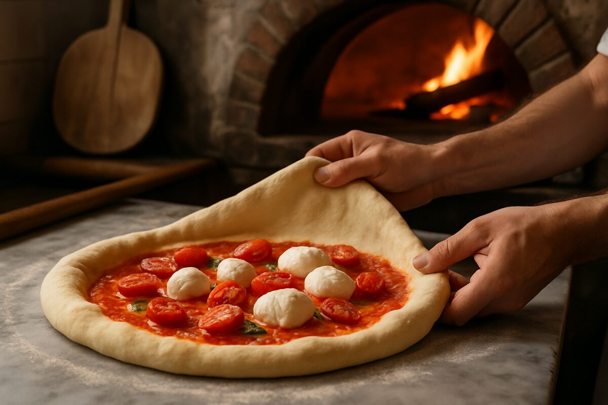 Contro Corrente: Traditionelle neapolitanische Pizza in Neapel mit hochwertigen Zutaten