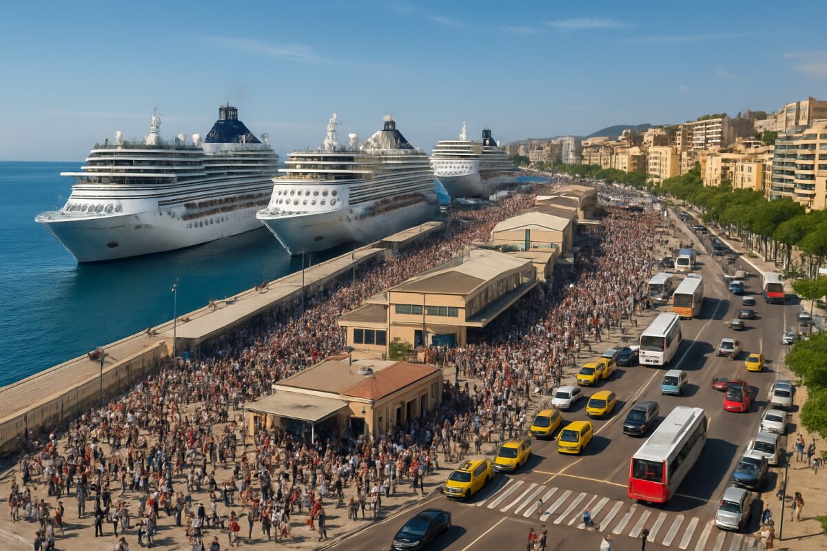 Kreuzfahrtschiffe überfluten Palma: Einblicke und Auswirkungen