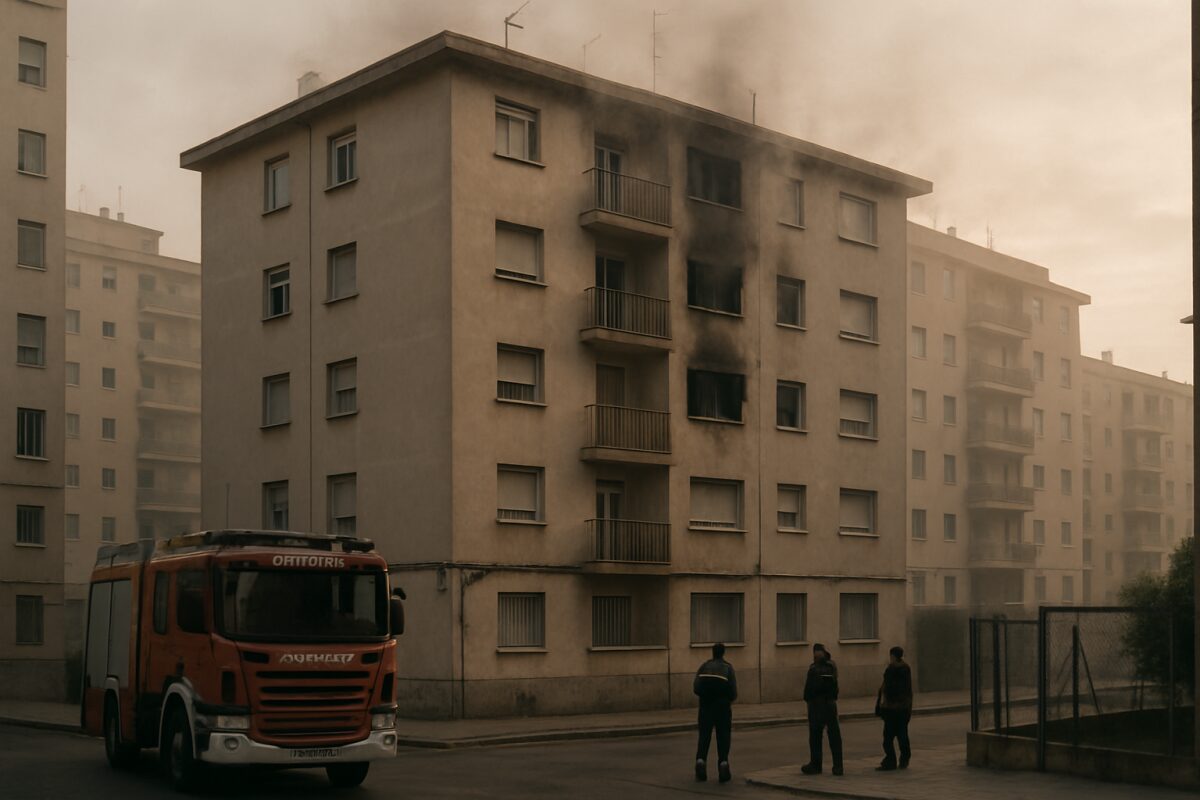 Tödlicher Brand in Palma: 64-jährige Frau stirbt bei Feuer in El Vivero