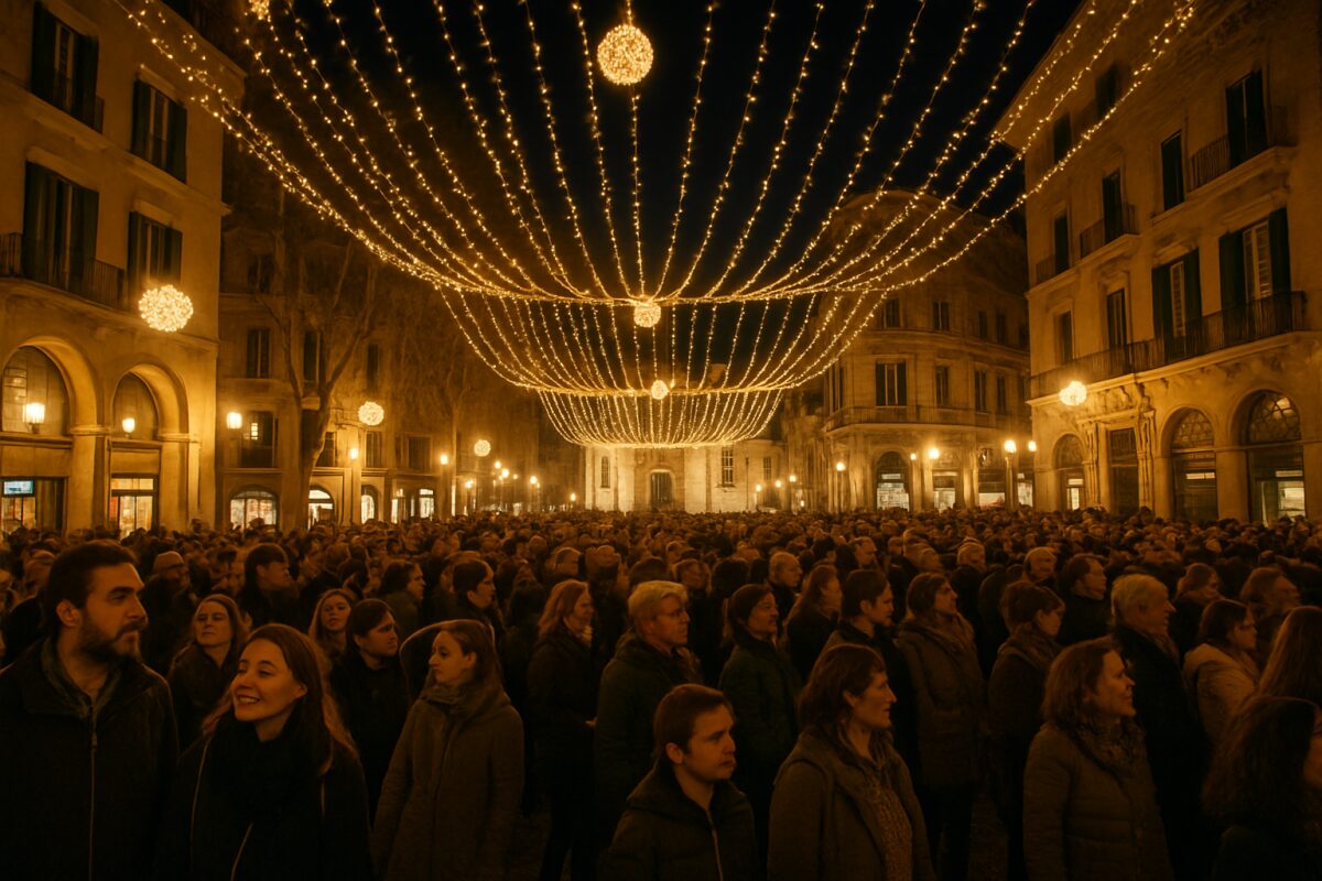 Weihnachtliche Magie in Palma: Ein festlicher Auftakt der Saison mit Lichterglanz