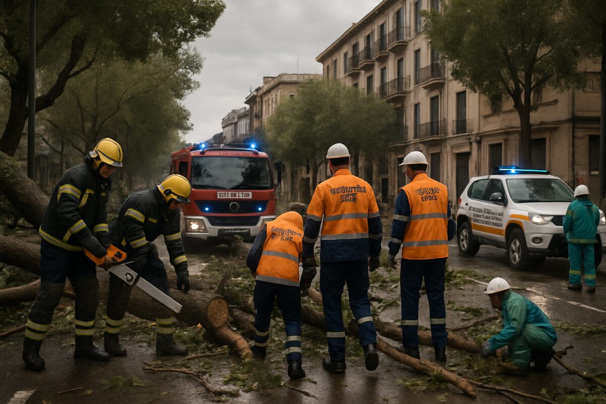 Schwere Sturmschäden in Mallorca: Palma besonders betroffen