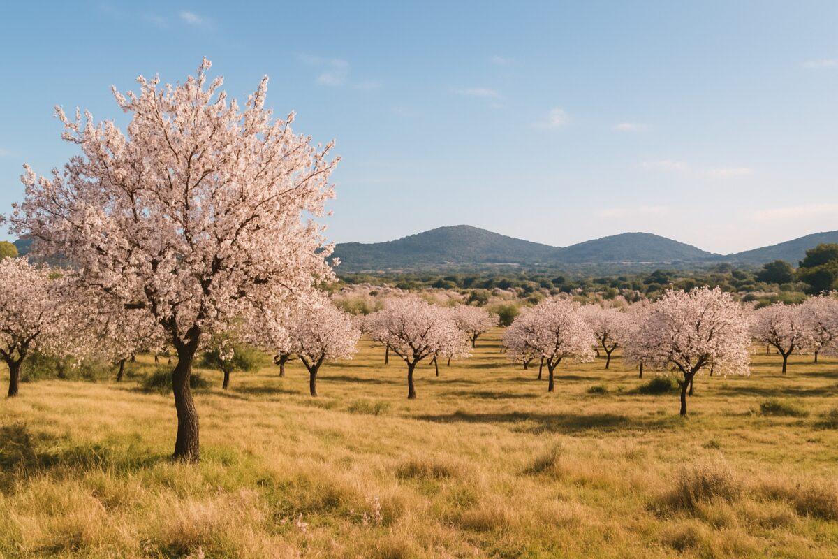 Mallorcas Mandelblüte im Januar: Ein Vorbote des Frühlings dank hoher Temperaturen