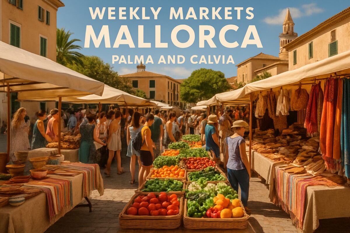 Ganzwöchige Märkte auf Mallorca: Kulturelle Erlebnisse und Wirtschaftsförderung in Palma und Calvia