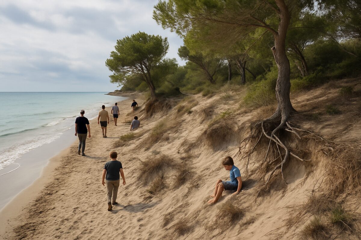 Überfüllung am Strand von S’Estanyol auf Mallorca bedroht Dünen und Vegetation