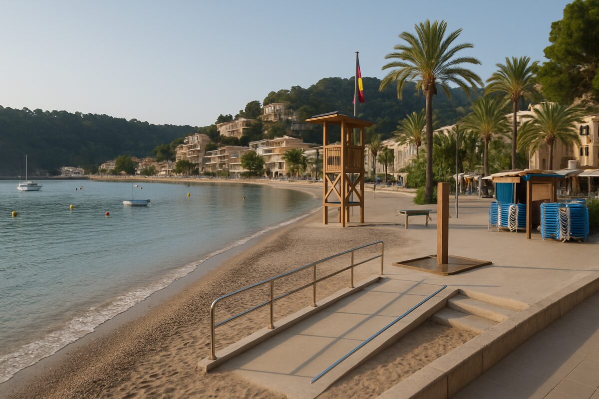 D’en Repic Strand in Sóller: Ein ruhiger und zugänglicher urbaner Strand in Mallorca