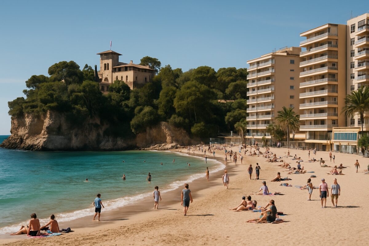 Cala Major: Ein urbaner Strand nahe Palma, Mallorca mit königlicher Nachbarschaft