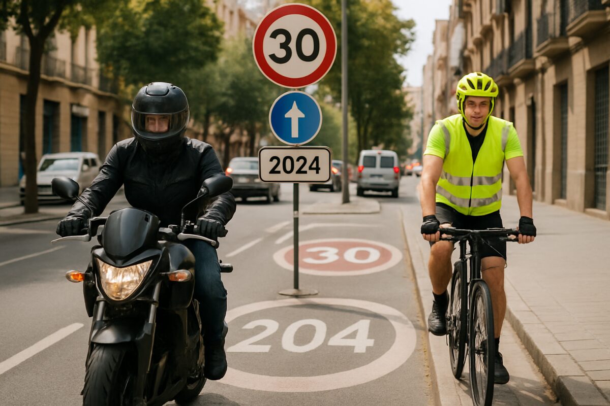 Neue Verkehrssicherheitsregeln für Radfahrer und Motorradfahrer in Spanien: Strengere Vorschriften und verbesserte Ausbildung ab 2024
