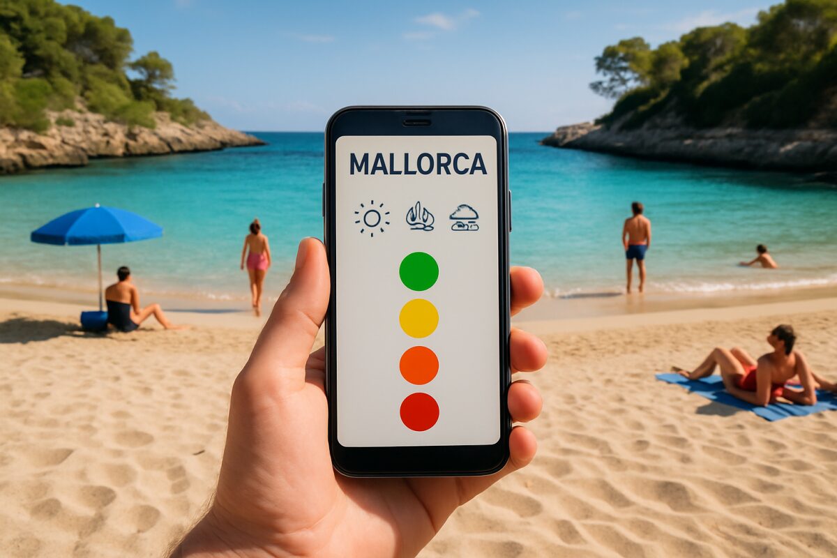 Wie man überfüllte Strände auf Mallorca vermeidet – Echtzeitinformationen und App-Nutzung