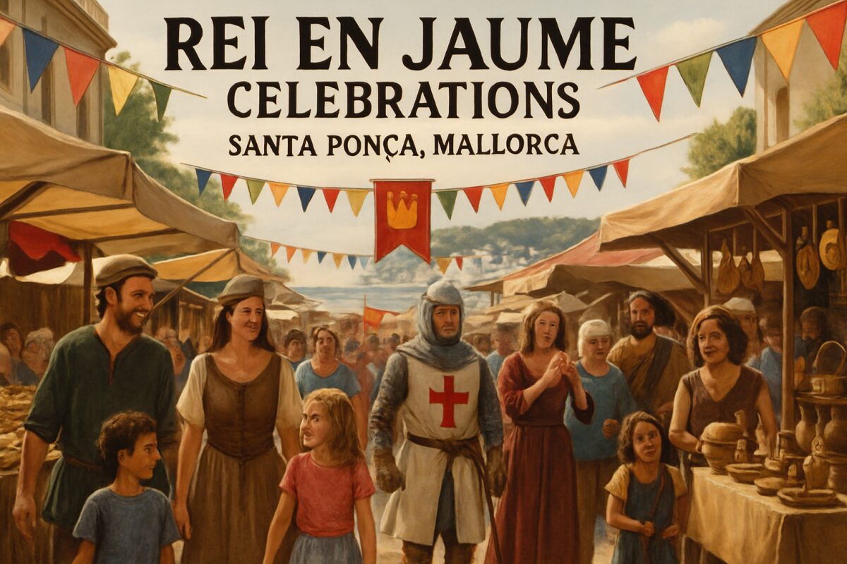 Feierlichkeiten Rei en Jaume starten in Santa Ponça mit vielfältigem Programm
