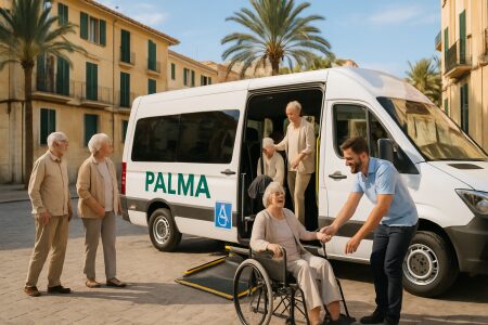 Palma fördert Mobilität älterer Menschen durch neuen Transportservice