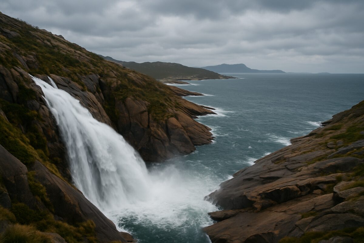 Einziger Fluss mit Wasserfall in Europa liegt in Spanien