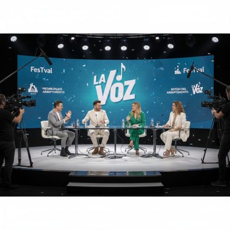 Neue Staffel von ‚La Voz‘ auf FesTVal in Vitoria vorgestellt