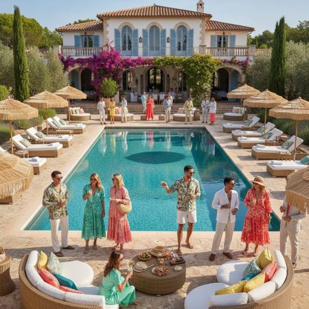 Partyprominenz feiert im neuen Domizil der Robens auf Mallorca