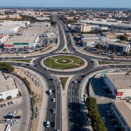 Größte Kreisverkehrsplanung auf Mallorca im Polígono Son Castelló