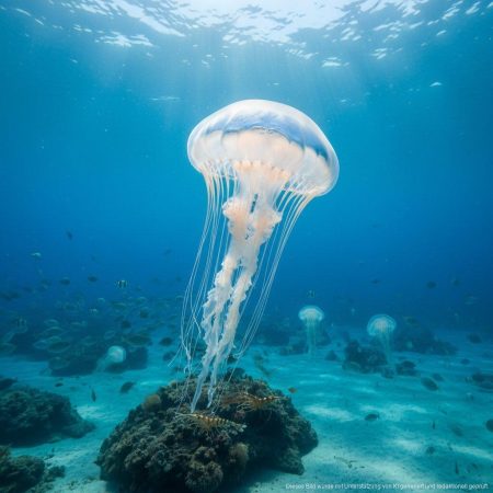 Gespiegelte Quallen: Ei-Qualle auf Mallorca beobachtet