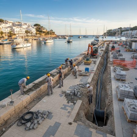 Wichtige Sanierungsarbeiten am Hafen Porto Cristo beschlossen