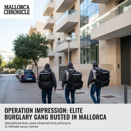 Polizei verhaftet in Palma Bande mit Spezialtechnik für Einbrüche