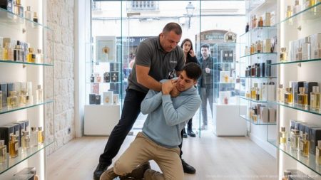 Raubüberfall in Palma: Brüder stehlen Parfüms und verwunden Wachmann