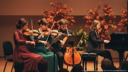 Fantastischer Auftakt der Herbstkonzerte bei Macia Batle Streichquartett und Pianist bei einem herbstlichen Konzert in der Macia Batle Bodega