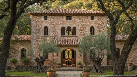 US-Unternehmer erwirbt historische Finca auf Mallorca Historische Finca sa Talaia auf Mallorca in einem Eichenwald mit mediterraner Architektur und traditionellem Flair