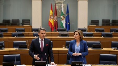 Kontroverse um Tourismuspolitik im Parlament der Balearen Politische Debatte im Parlament der Balearen zwischen sozialistischem Oppositionsführer und Präsidentin über Tourismuspolitik