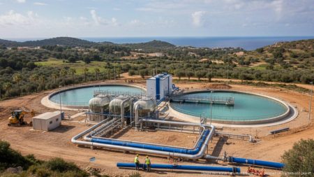 Moderne Entsalzungsanlage und Ausbau des Wassernetzes auf Mallorca zur Bekämpfung der Dürre