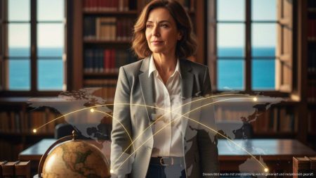 Juraprofessorin Margalida Capellà im Universitätsumfeld mit Bezug zu Migration und Menschenrechten auf den Balearen