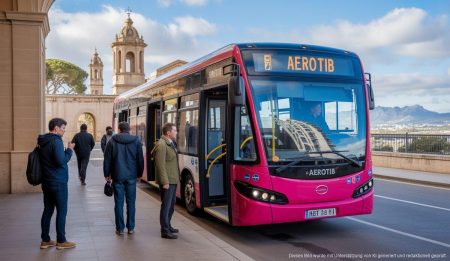 Winterbetrieb der Aerotib-Busse auf Mallorca gesichert Aerotib-Bus im Winterbetrieb auf Mallorca