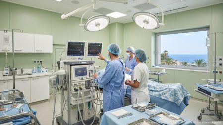 Anästhesiologie in Mallorca erhält mehr Sichtbarkeit Anästhesiologen in einem Krankenhaus in Mallorca