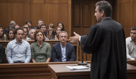 Anwalt Gonzalo Márquez in Palma wegen Drogenhandels in Haft Anwalt Gonzalo Márquez vor Gericht in Palma wegen Drogenhandelsvorwürfen