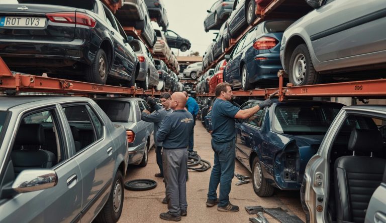 Kosten für Auto-Ersatzteile in Son Reus drastisch gesenkt Ein lebhafter Schrottplatz auf Mallorca mit günstigen Auto-Ersatzteilen