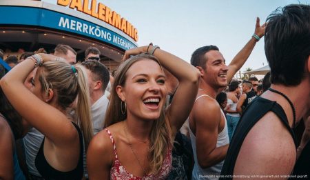 Ballermann-Closing auf Mallorca zieht deutschsprachige Partyurlauber an Deutschsprachige Touristen feiern das Ballermann-Closing auf Mallorca.