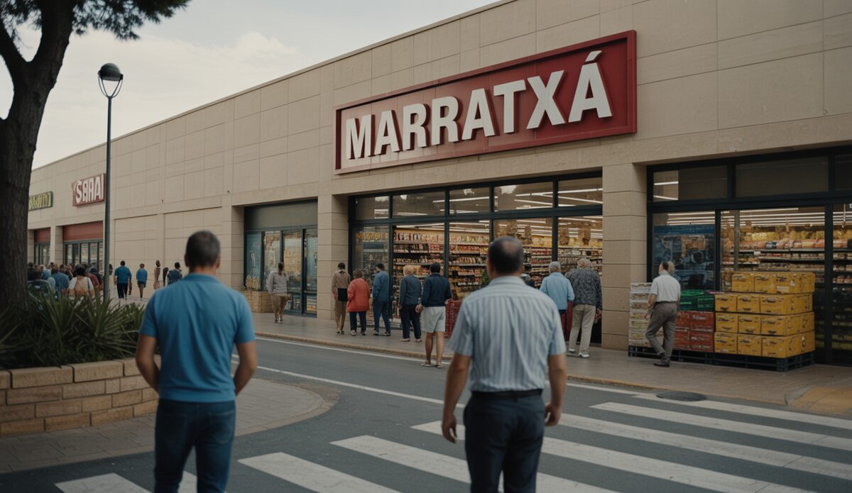 Brutale Attacke auf Mutter und Sohn in einem Supermarkt in Mallorca