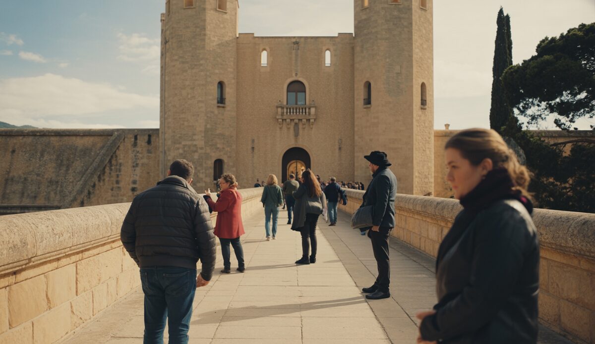 Das Castillo de Bellver in Palma, zukünftiger Ort der Chopin und George Sand Ausstellung.