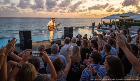Clueso begeistert bei Privatkonzert im Bikini-Hotel auf Mallorca Clueso begeistert bei Privatkonzert im Bikini-Hotel auf Mallorca