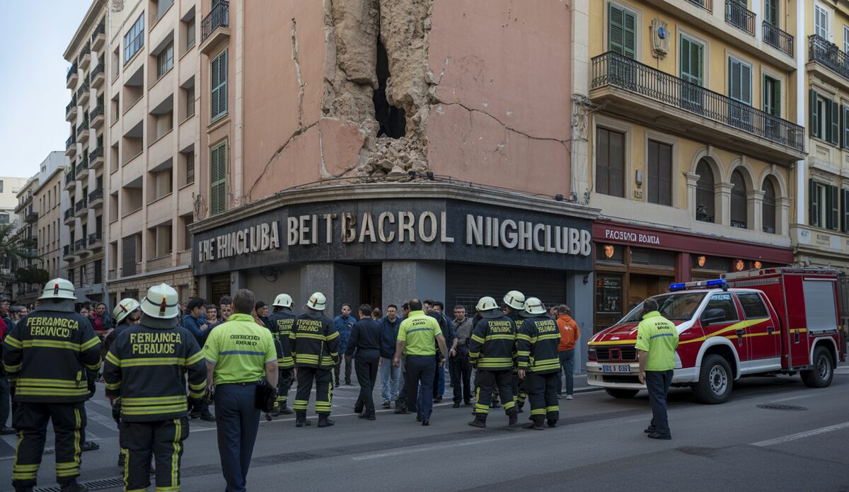 Discothek Rockefeller in Palma wegen Einsturzgefahr geschlossen.