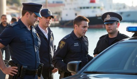 Drogenfund im Hafen von Palma: Zwei Verdächtige festgenommen Polizeiaktion im Hafen von Palma: Drogenfund bei Kontrolle