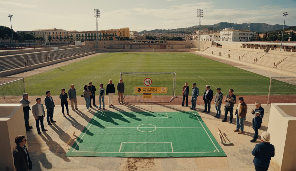 Planung der Erneuerung der Fußballanlagen in Palma 2026