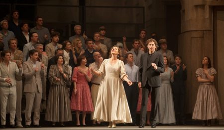 Tosca eröffnet die 40. Opernsaison in Palma de Mallorca Aufführung von Tosca im Teatre Principal in Palma de Mallorca