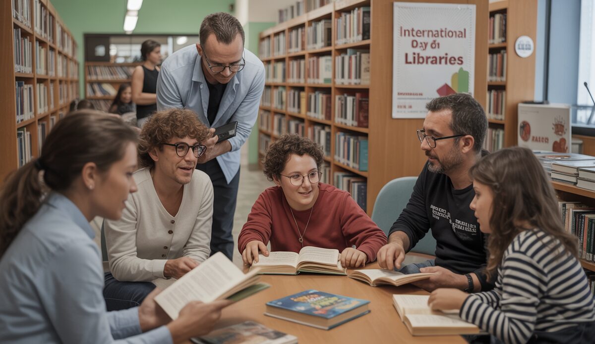 Feier zum Internationalen Tag der Bibliotheken in Palma
