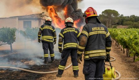 Feuer in Santa Margalida: Evakuierung und erfolgreiche Löscharbeiten Feuerwehr löscht Brand in Santa Margalida, Einwohner evakuiert