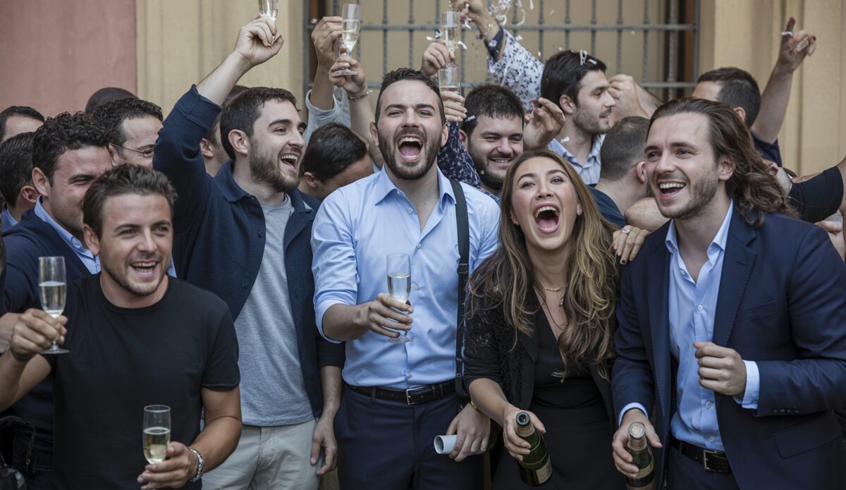 Freigelassener Fahrer nach Unfall in Palma mit Champagner empfangen