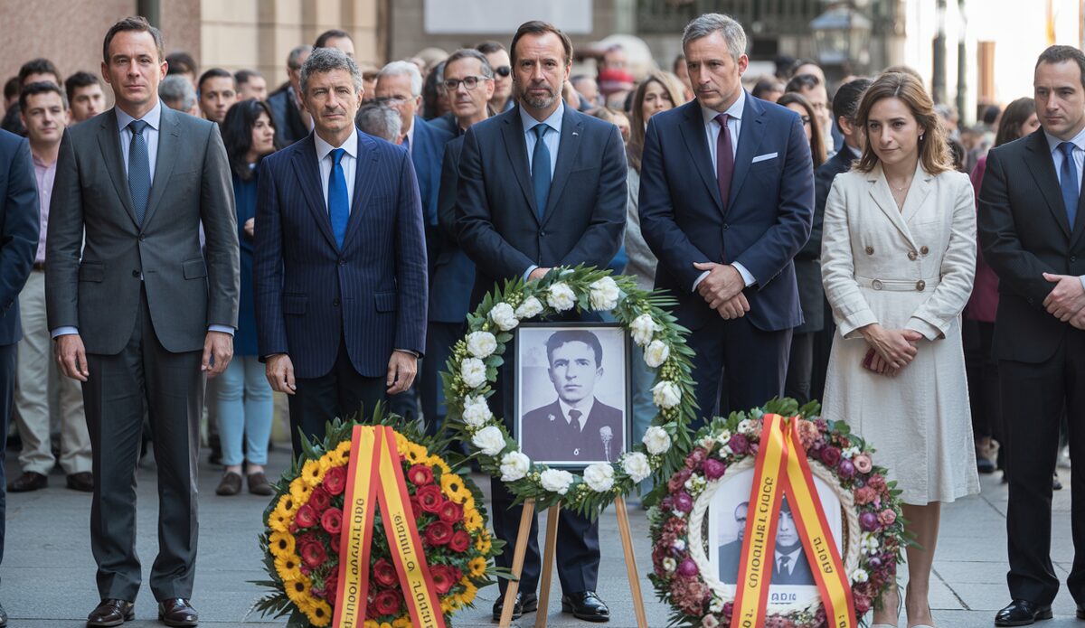 Gedenken an die Bürgerkriegsopfer in Palma auf Mallorca