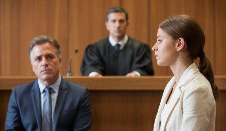 Gerichtsentscheidung nach Belästigung auf Mallorca: Bewährungsstrafe für Belgier Ein Gerichtssaal auf Mallorca bei der Urteilsverkündung in einem Belästigungsfall