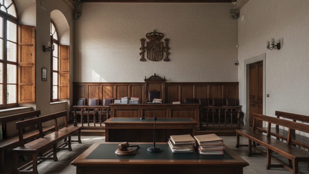 Gerichtssaal auf Mallorca: Kindesmissbrauchsverfahren mit richterlichem Umfeld