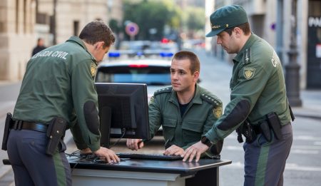 Guardia Civil stoppt Betrug: 800.000 Euro in Palma gesichert Guardia Civil stoppt Cyberbetrug in Palma und sichert 800.000 Euro.